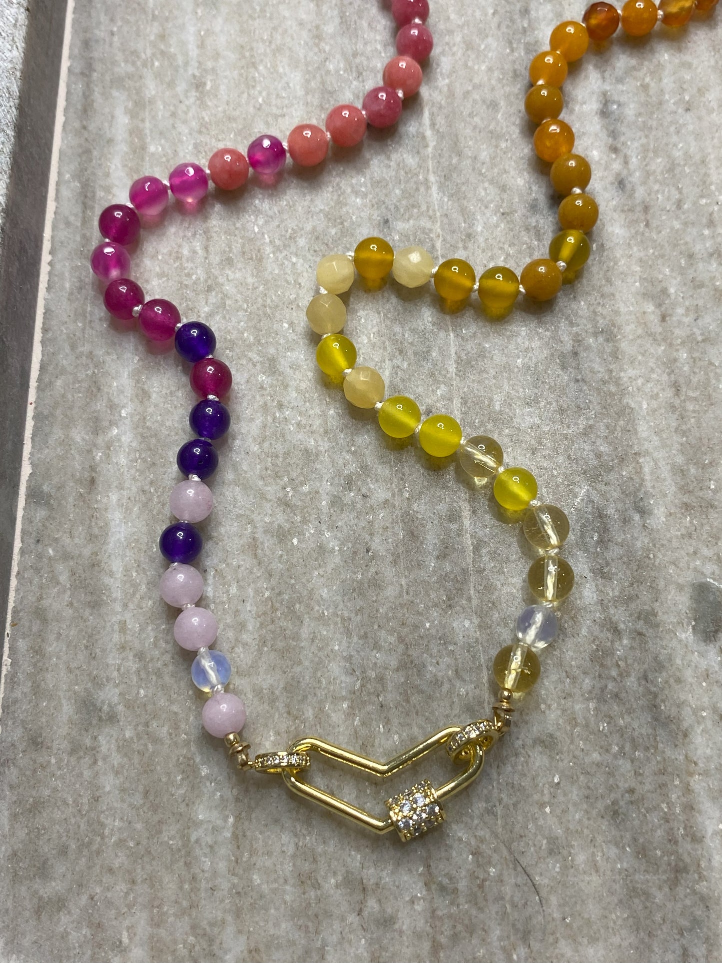 6mm Cupid's Ombre Necklace