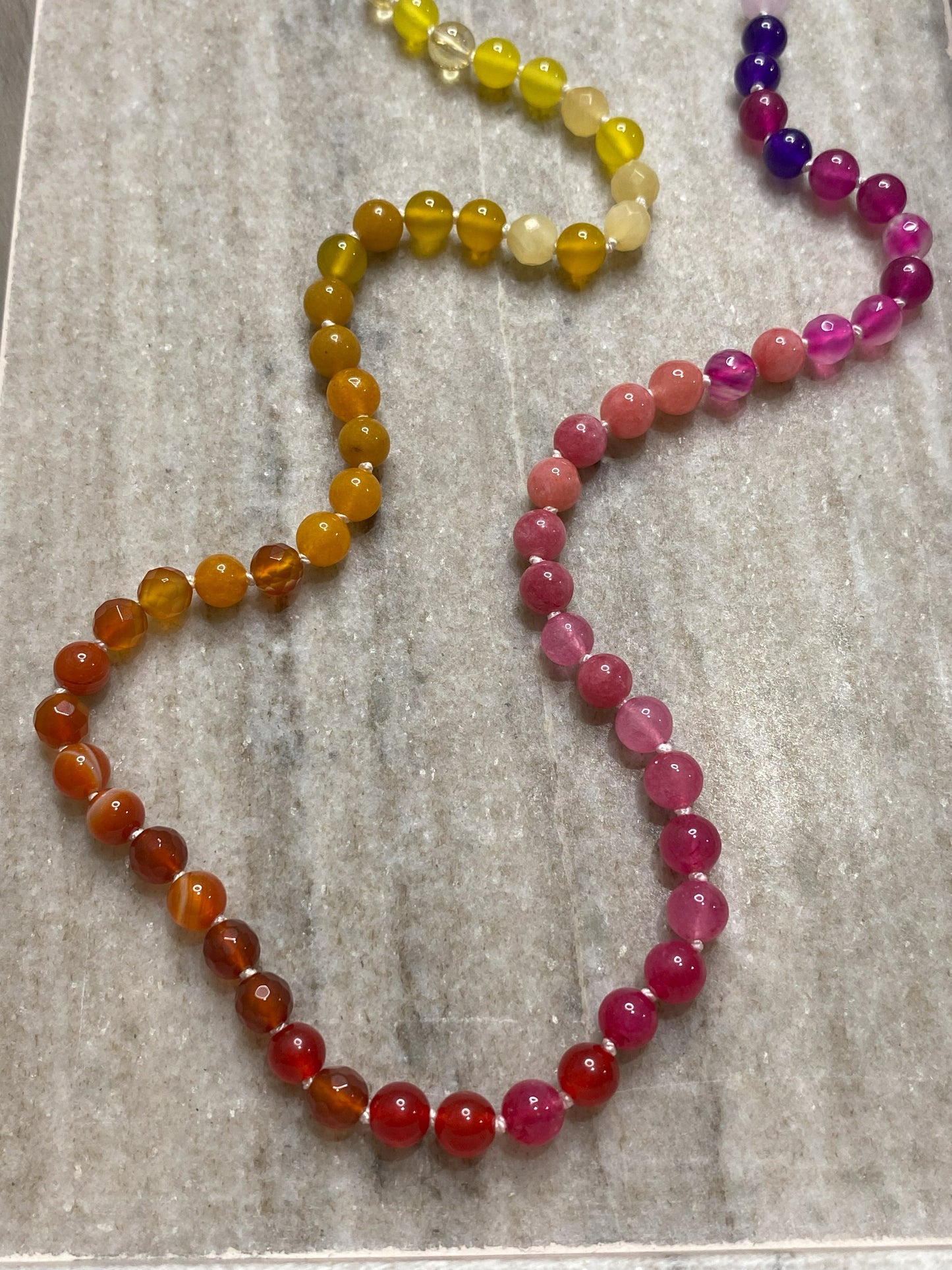 6mm Cupid's Ombre Necklace