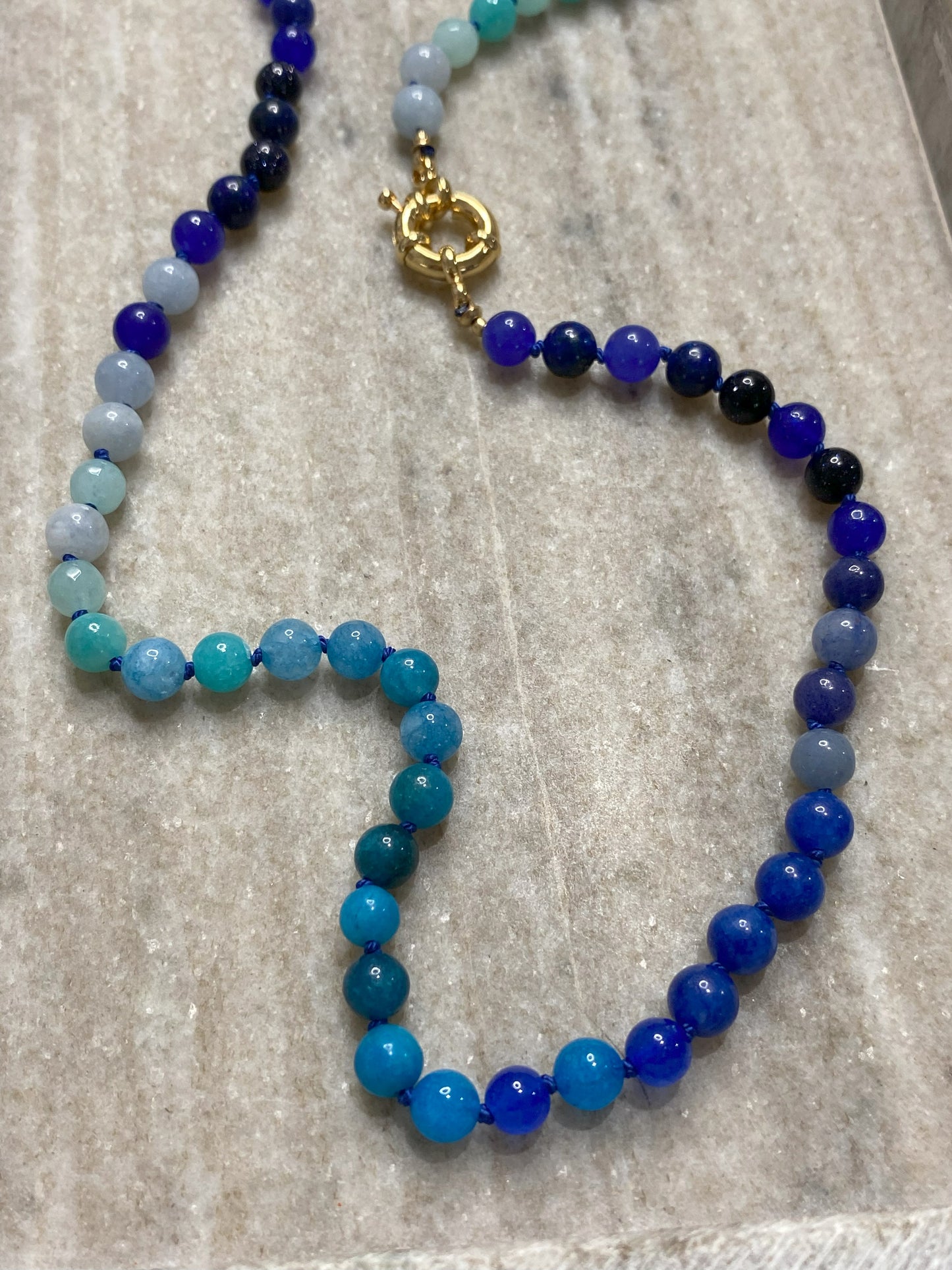 6mm Tropical Ombre Necklace