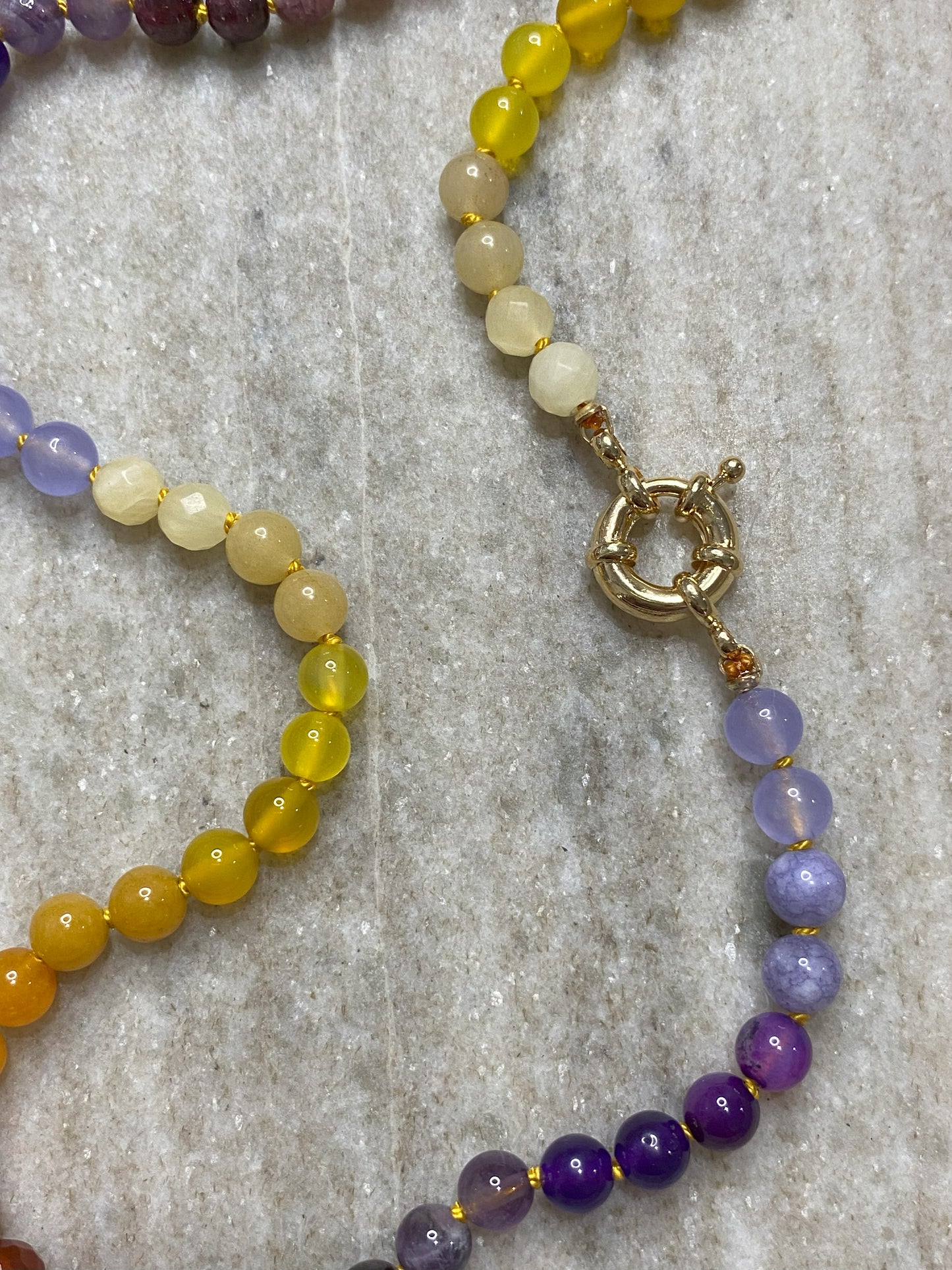 6mm Autumn Ombre Necklace 2.0