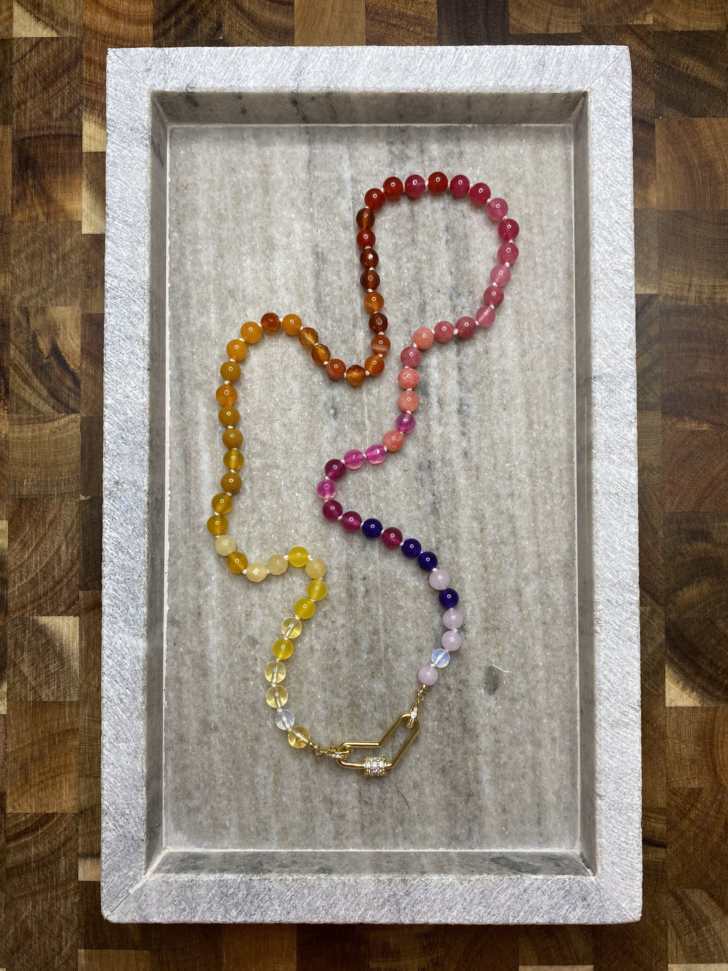 6mm Cupid's Ombre Necklace