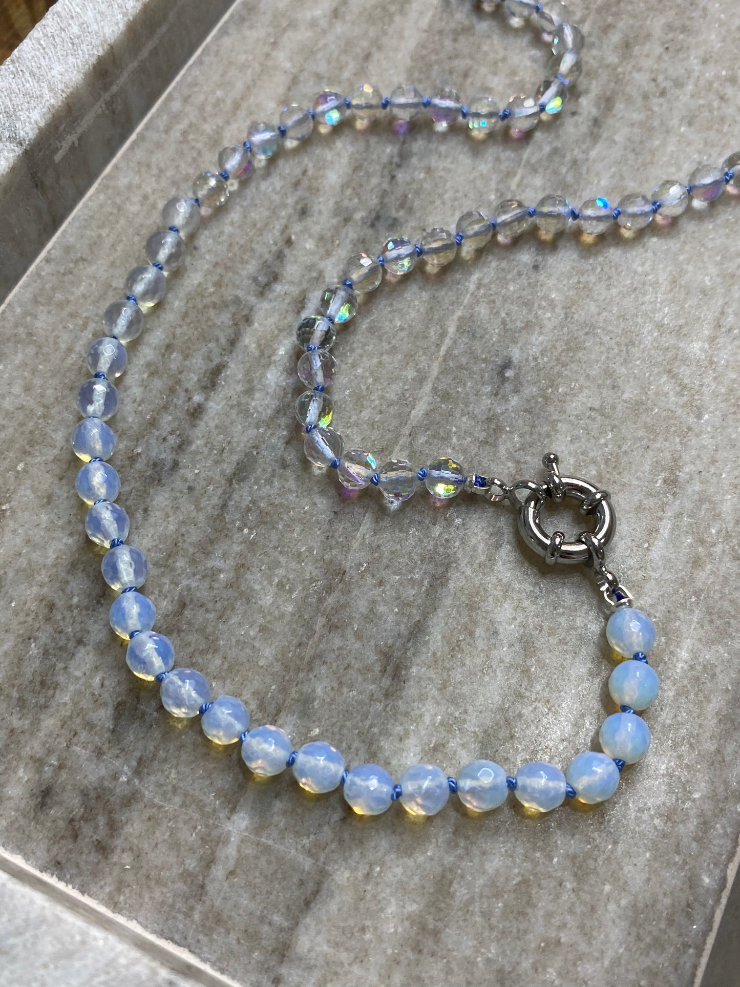 6mm Falling Snow Necklace