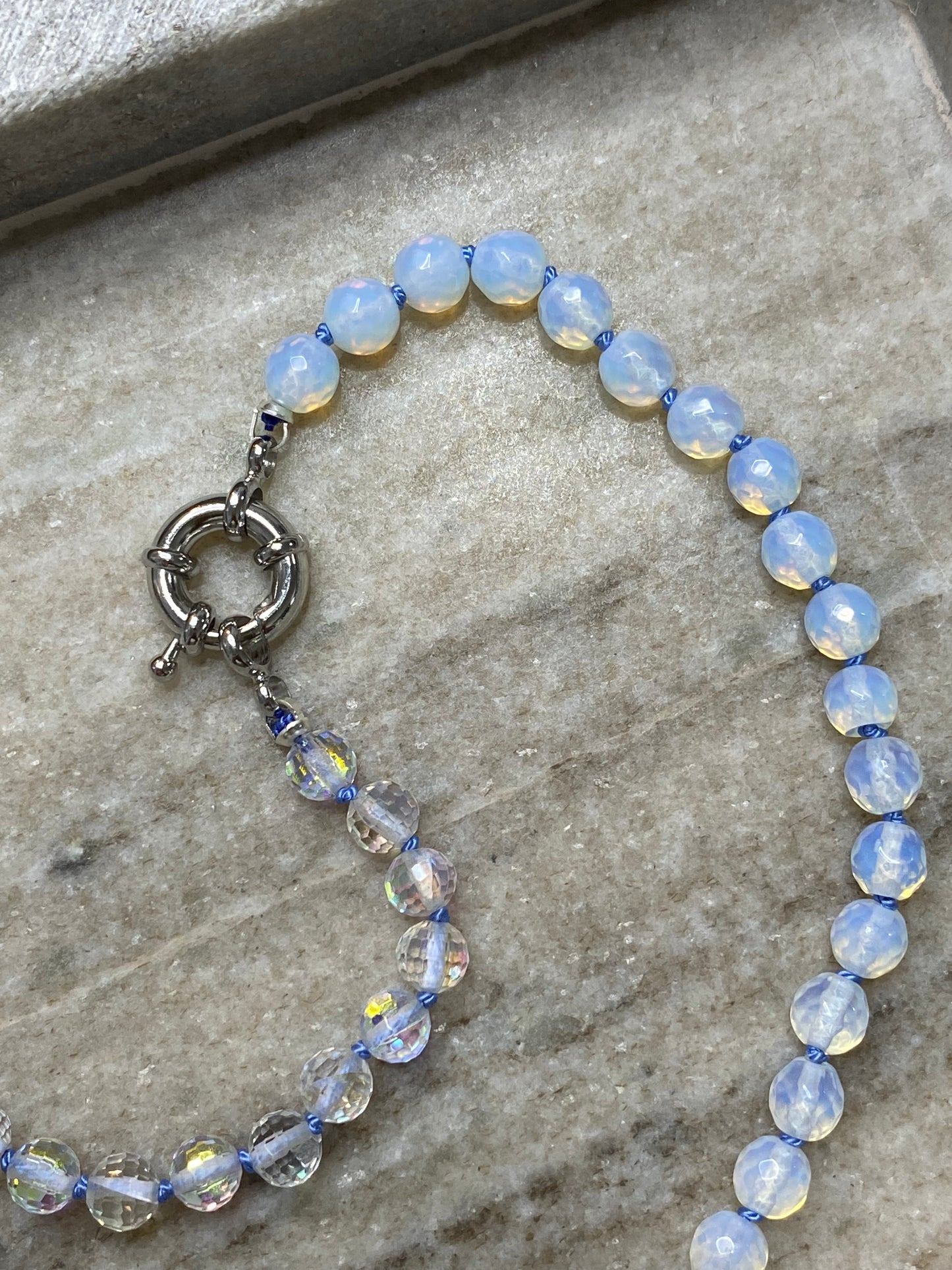 6mm Falling Snow Necklace