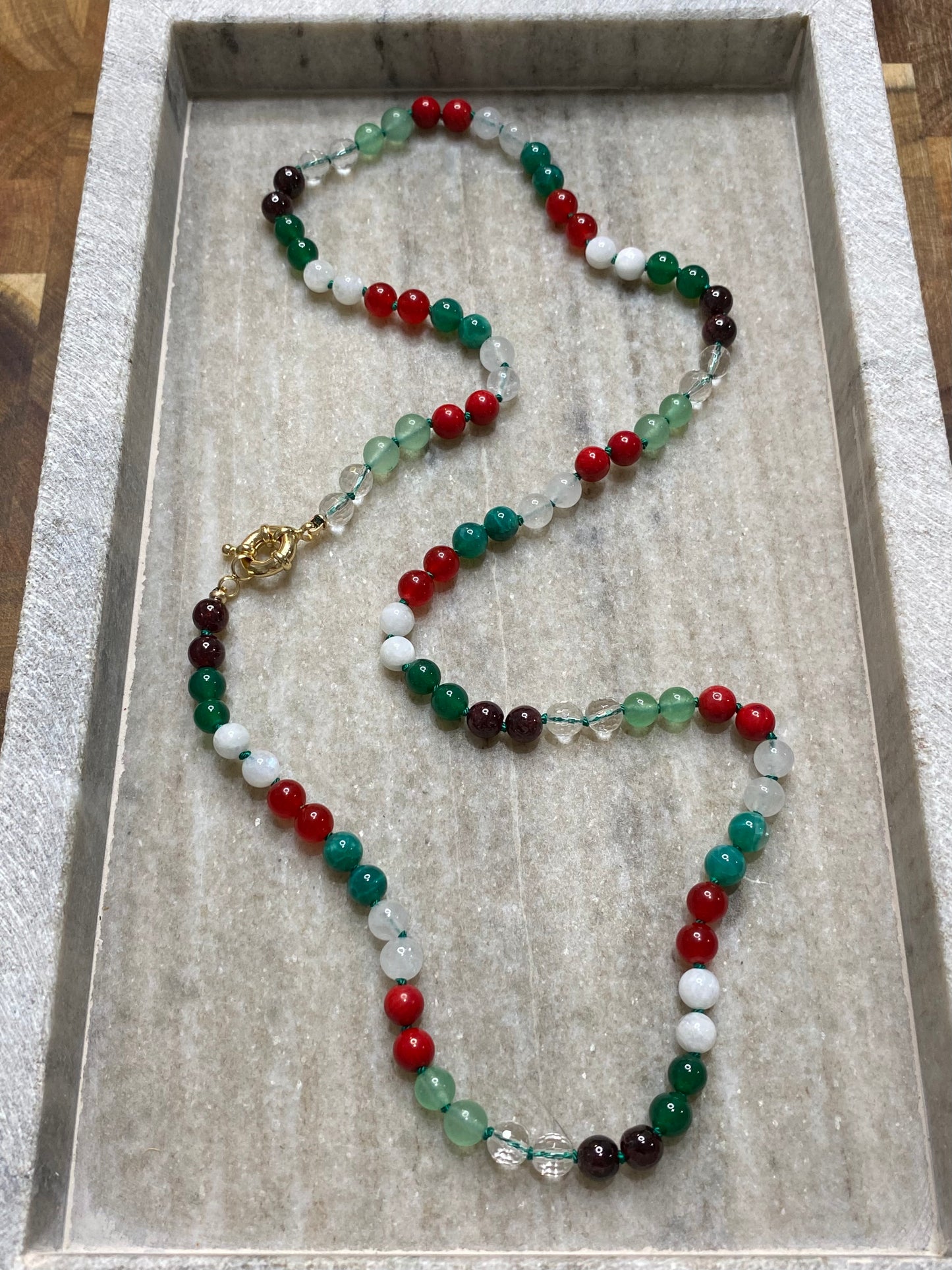 6mm The Holly and The Ivy Necklace