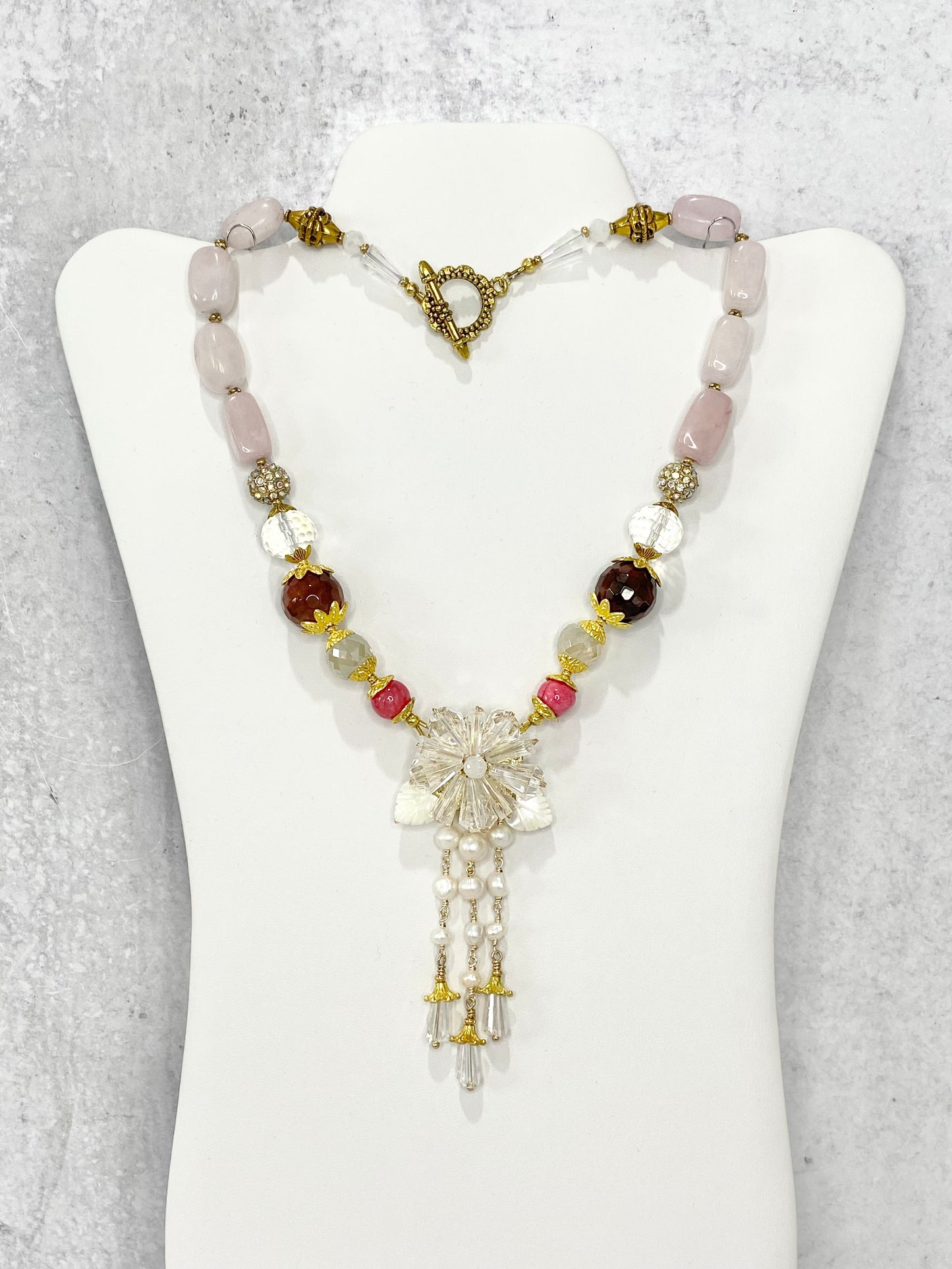 The Millie Necklace and Earrings