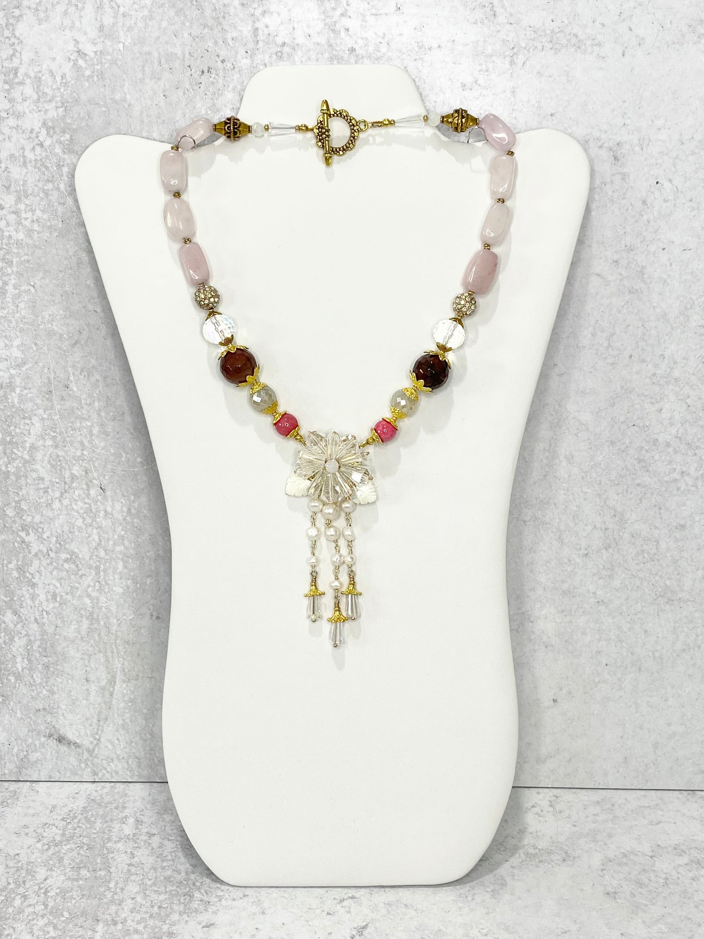The Millie Necklace and Earrings