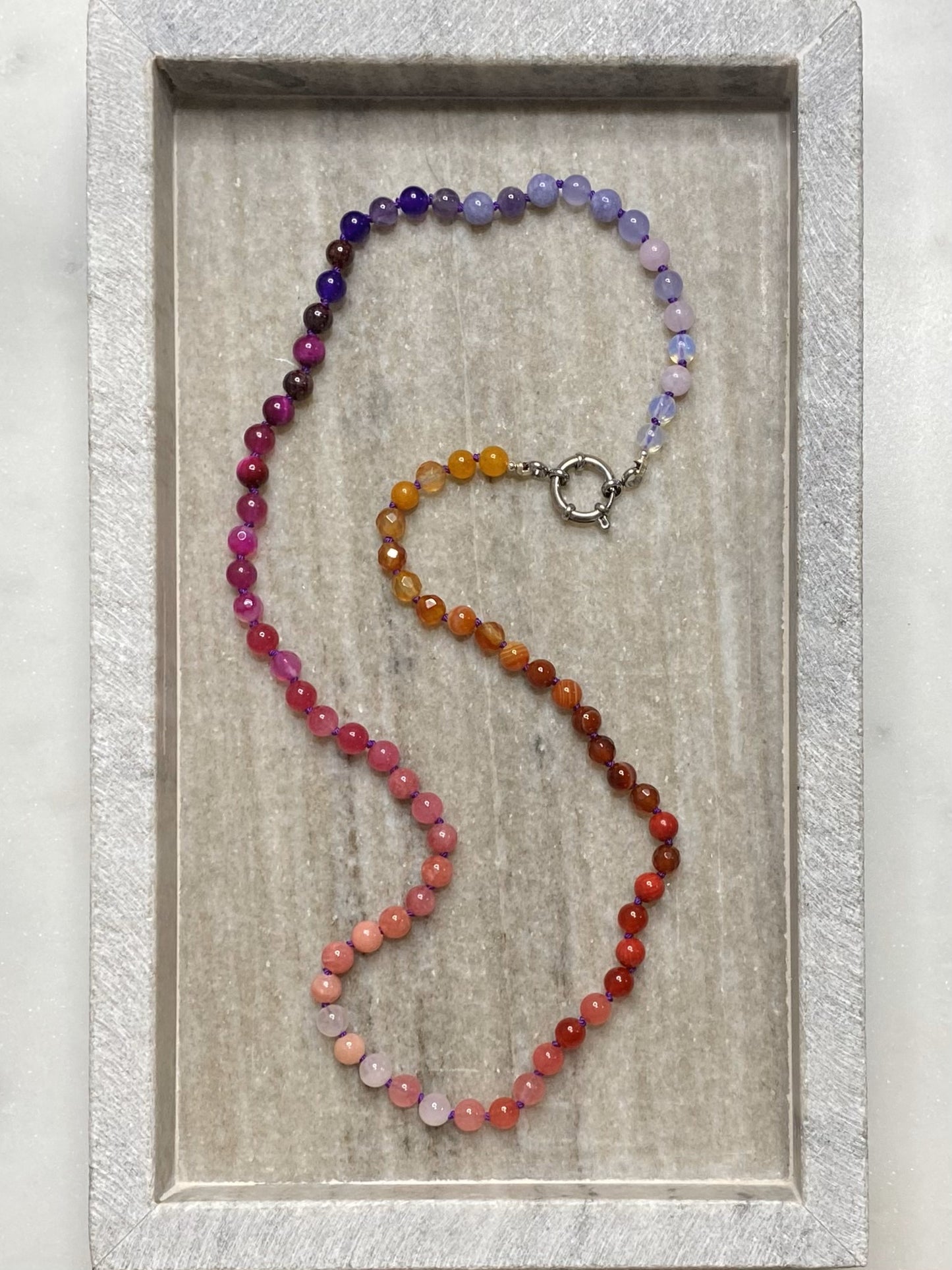 6mm Passion Ombre Necklace