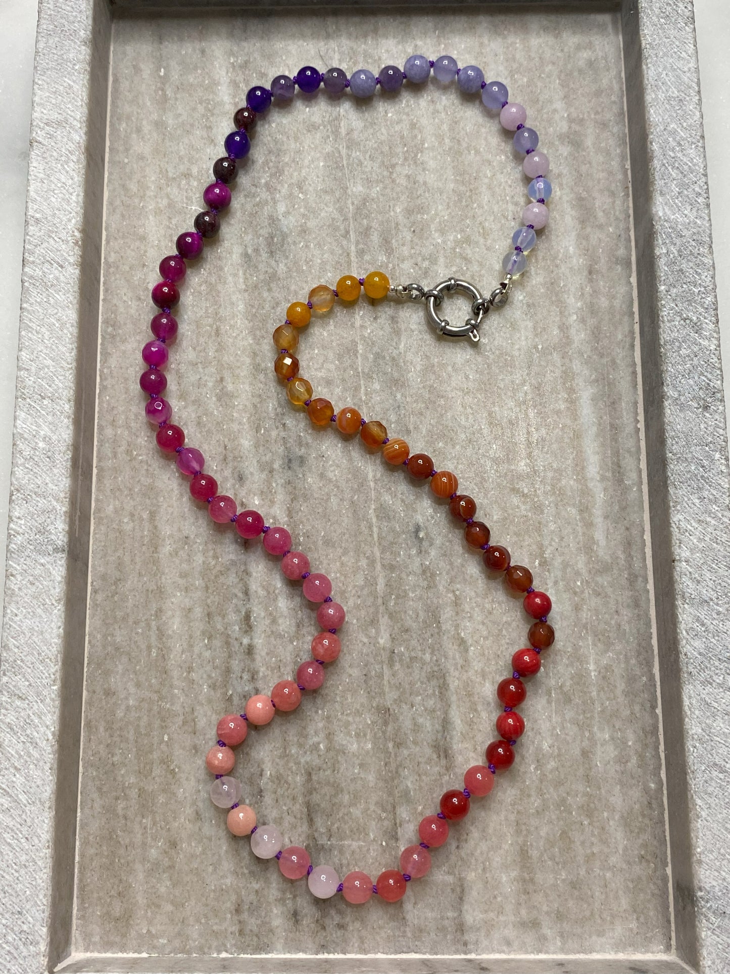 6mm Passion Ombre Necklace