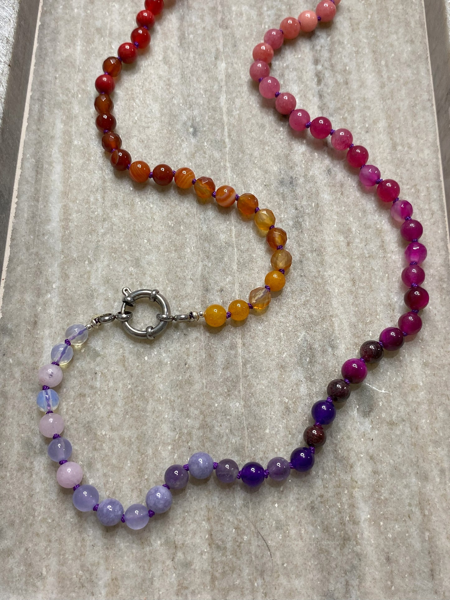 6mm Passion Ombre Necklace