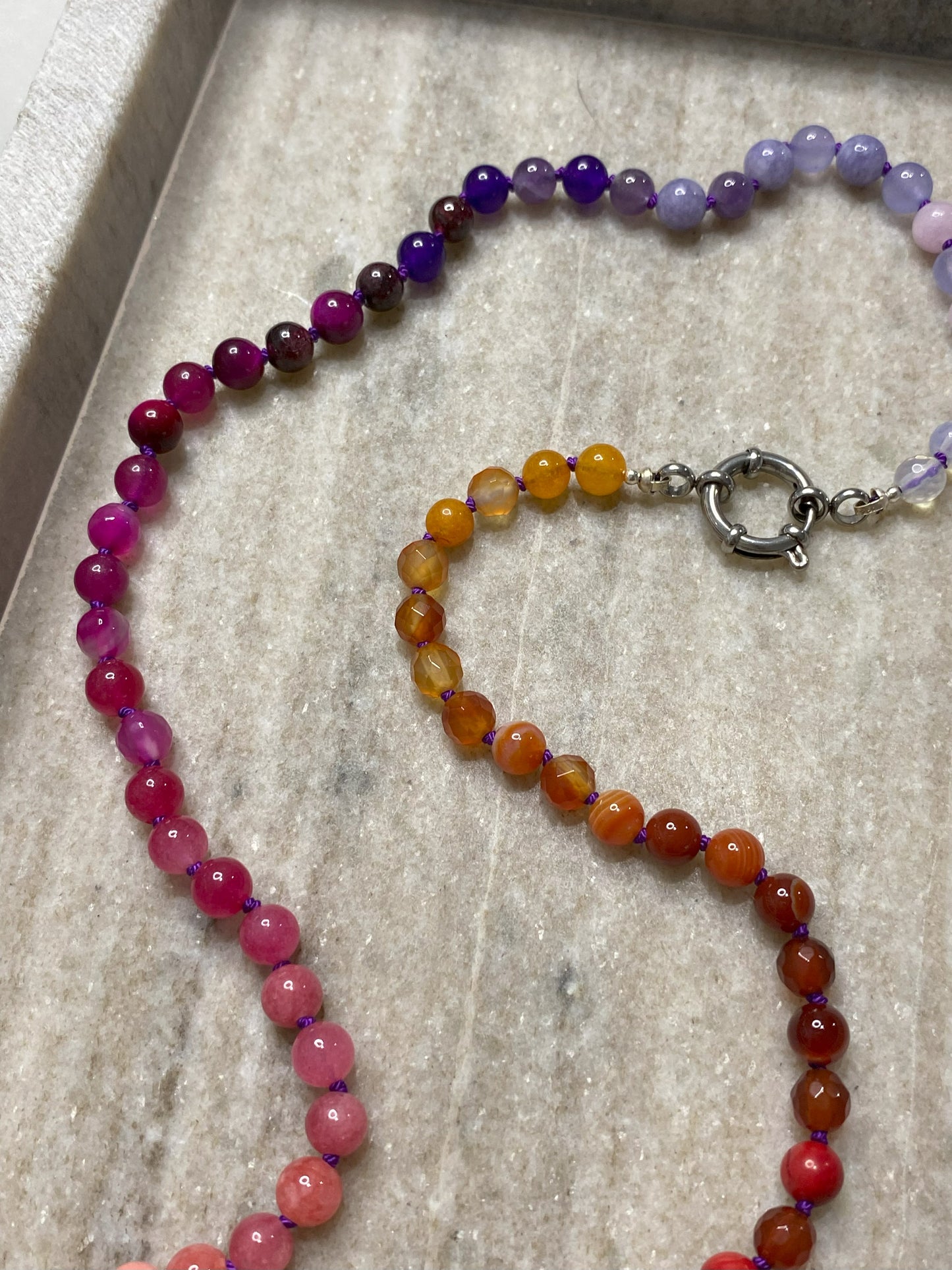6mm Passion Ombre Necklace