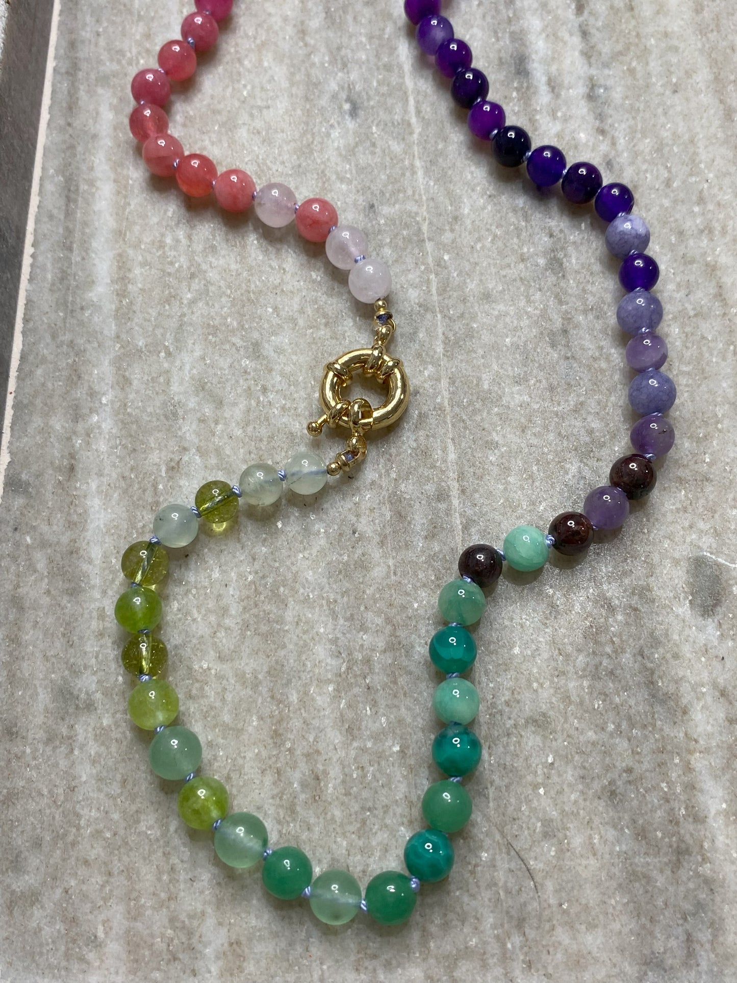 6mm Secret Garden Ombre Necklace