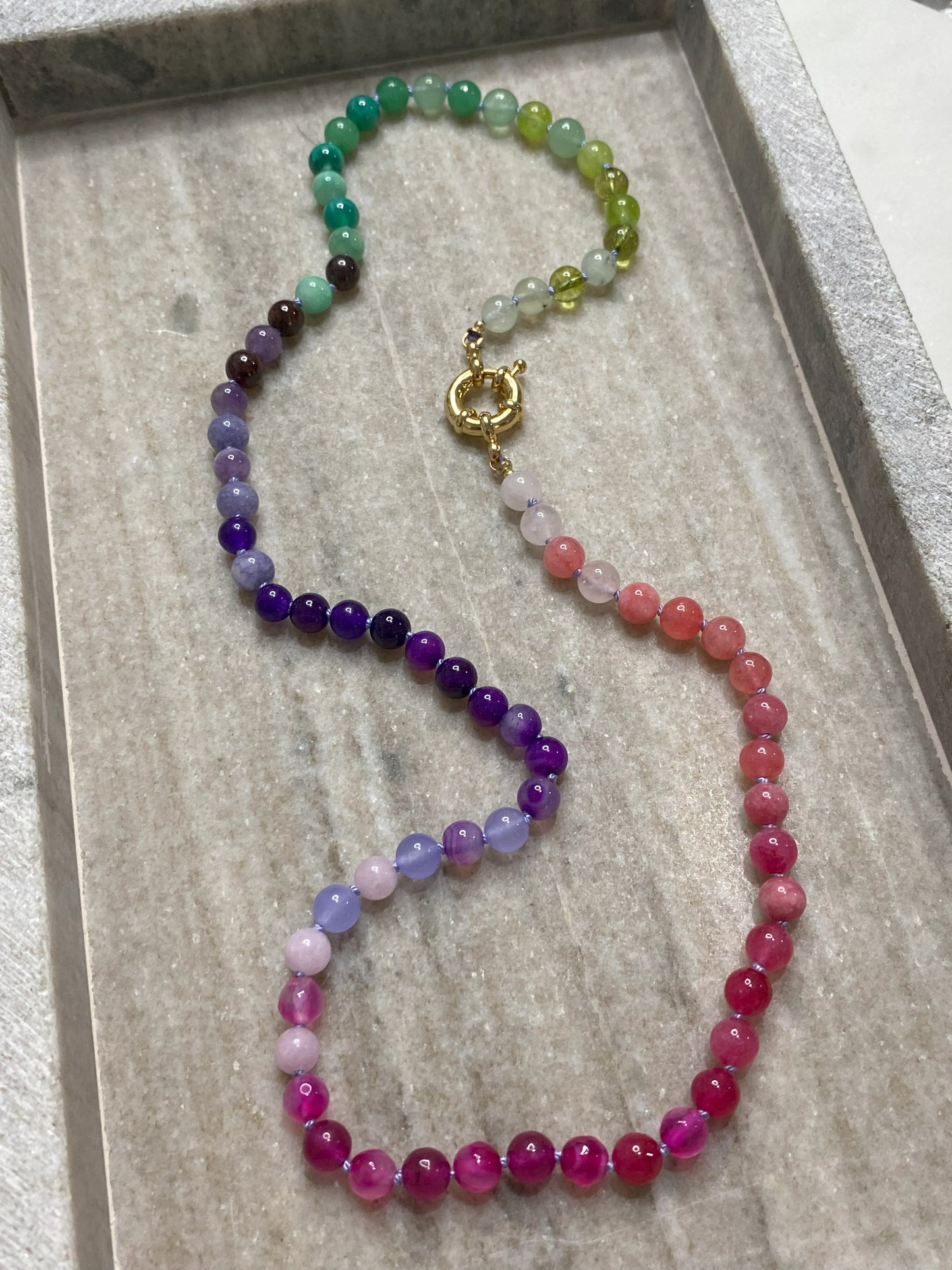 6mm Secret Garden Ombre Necklace