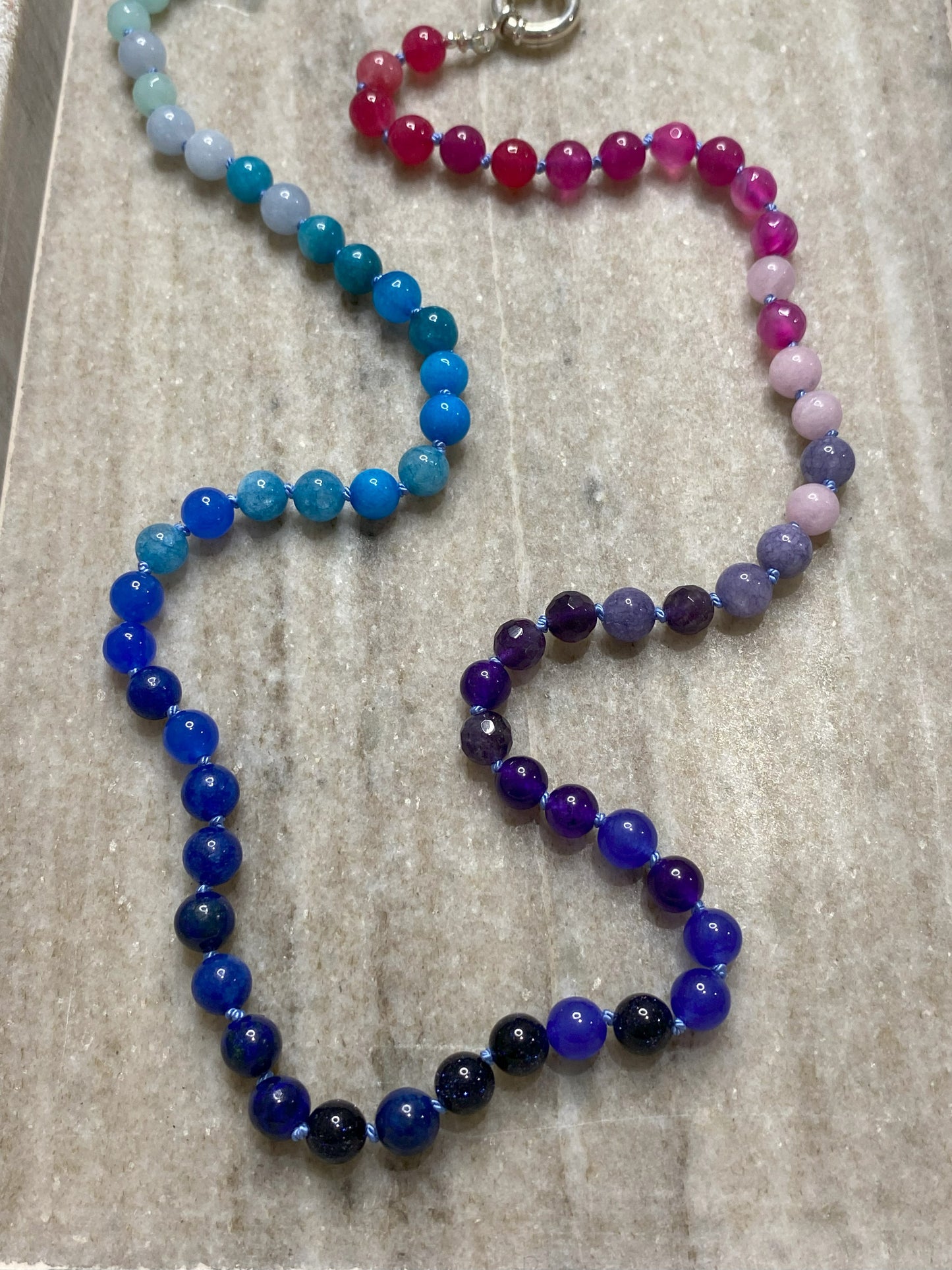 6mm Mermaid Ombre Necklace