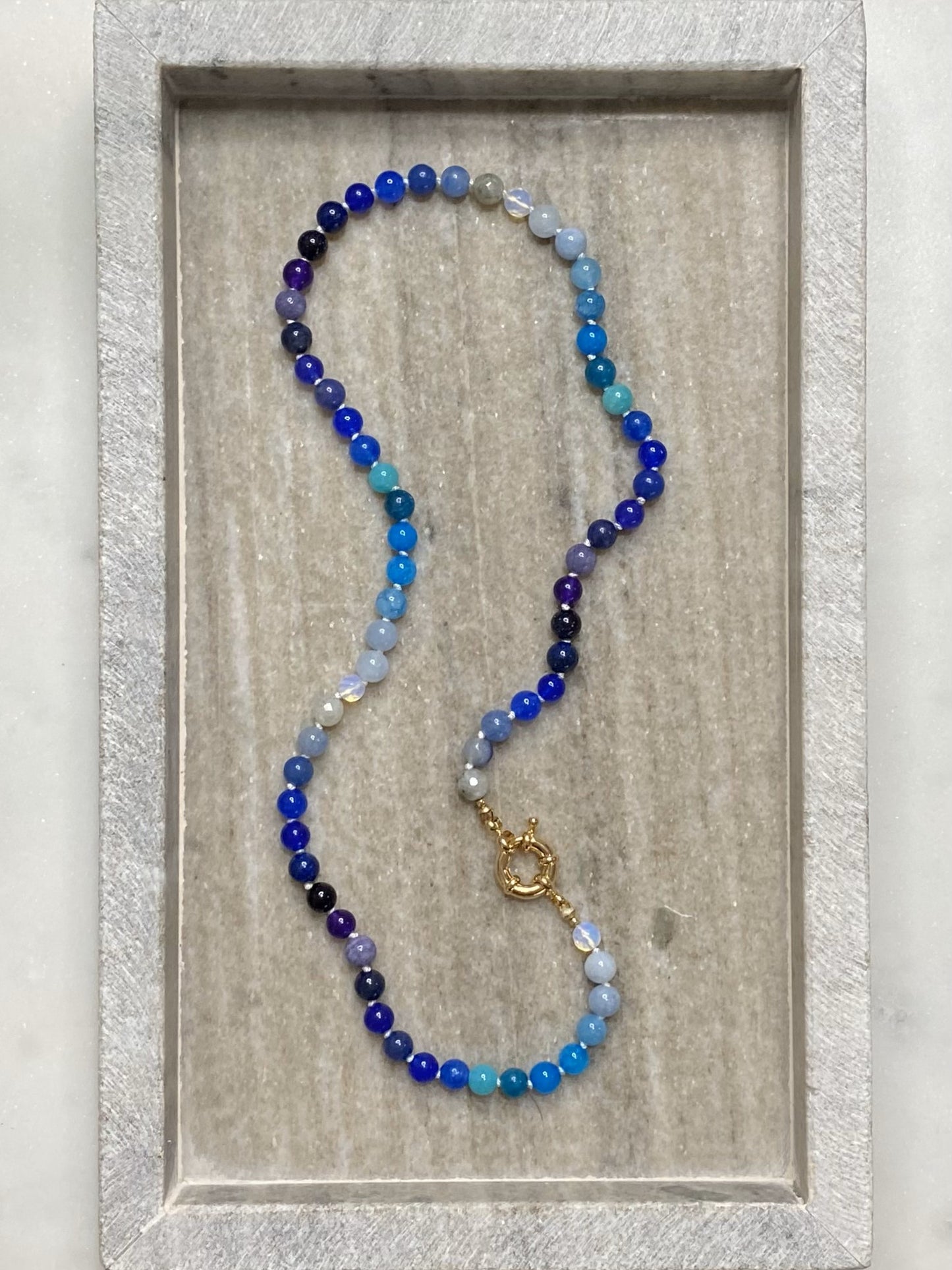 6mm Pacific Ombre Necklace