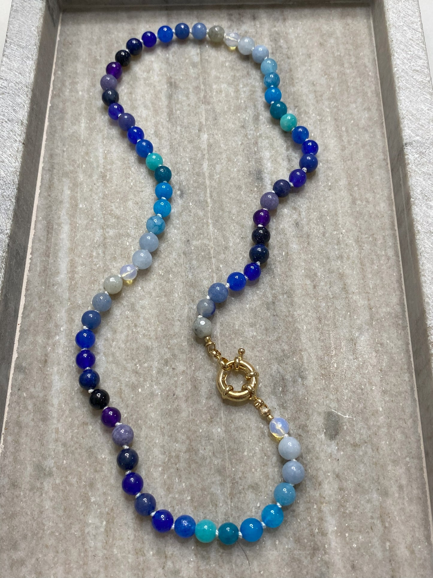 6mm Pacific Ombre Necklace
