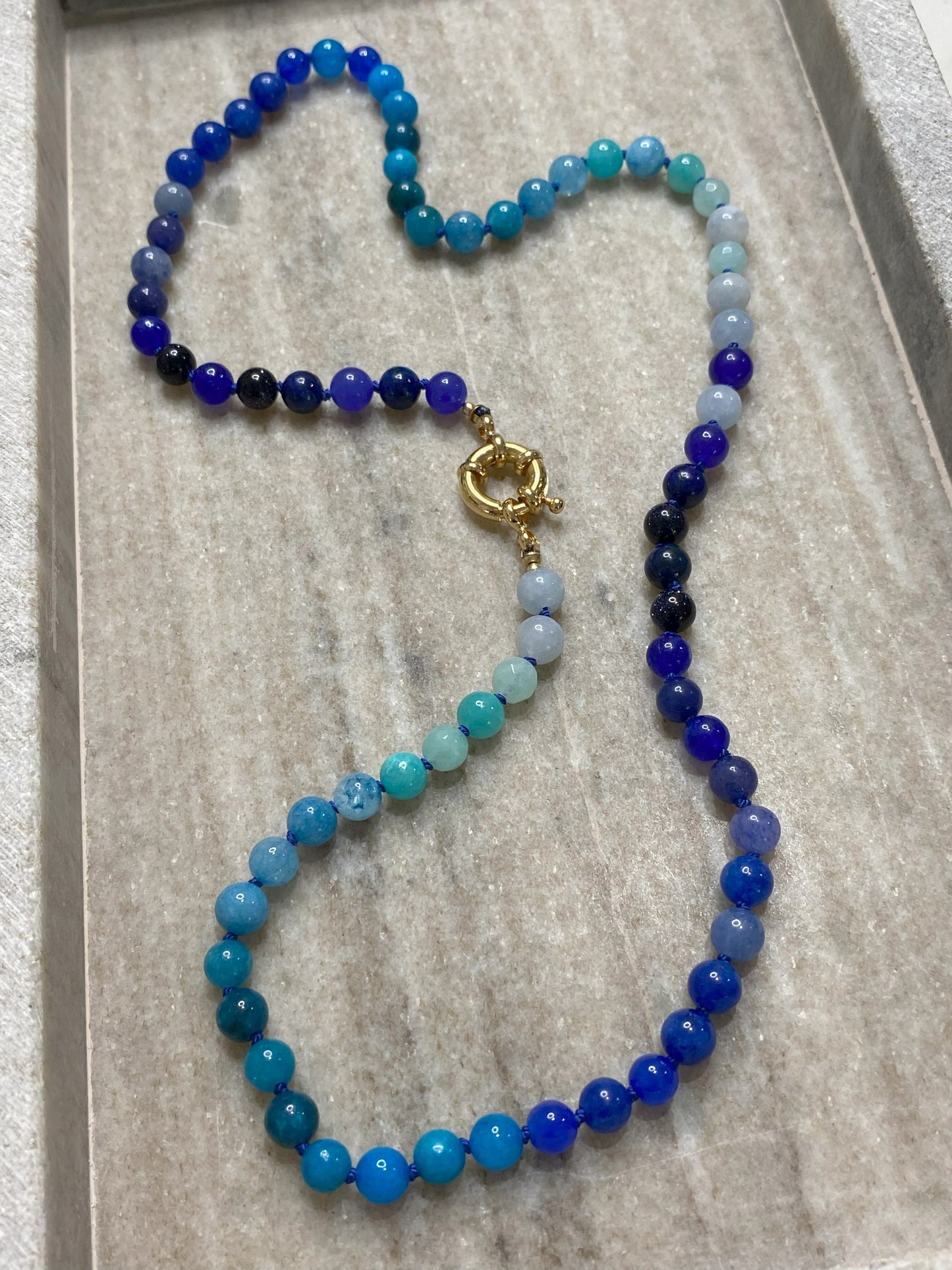 6mm Tropical Ombre Necklace