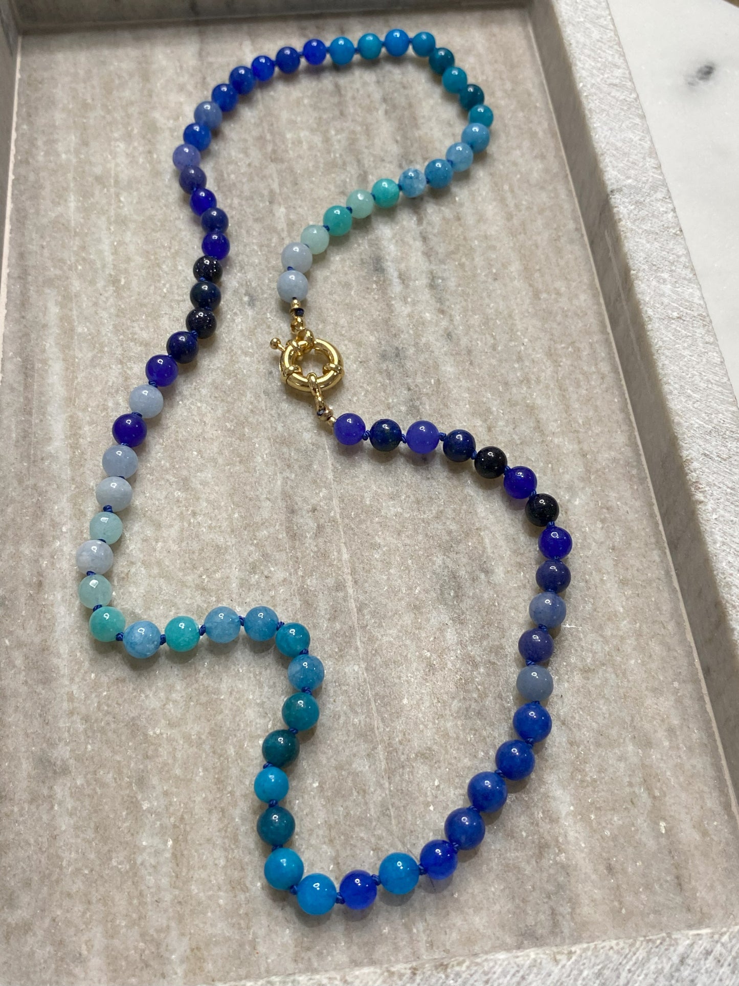 6mm Tropical Ombre Necklace