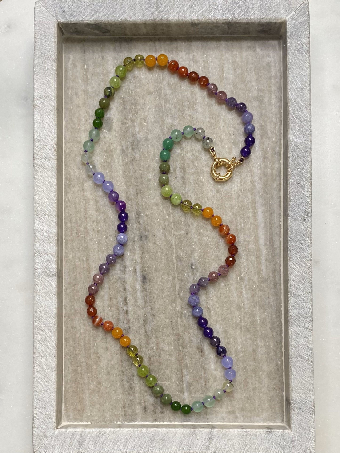 6mm Villainous Ombre Necklace
