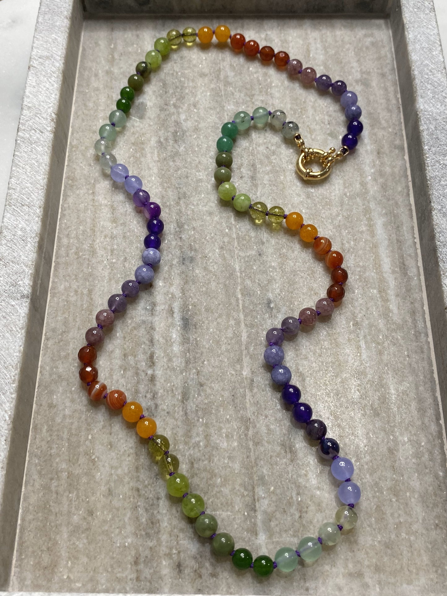 6mm Villainous Ombre Necklace