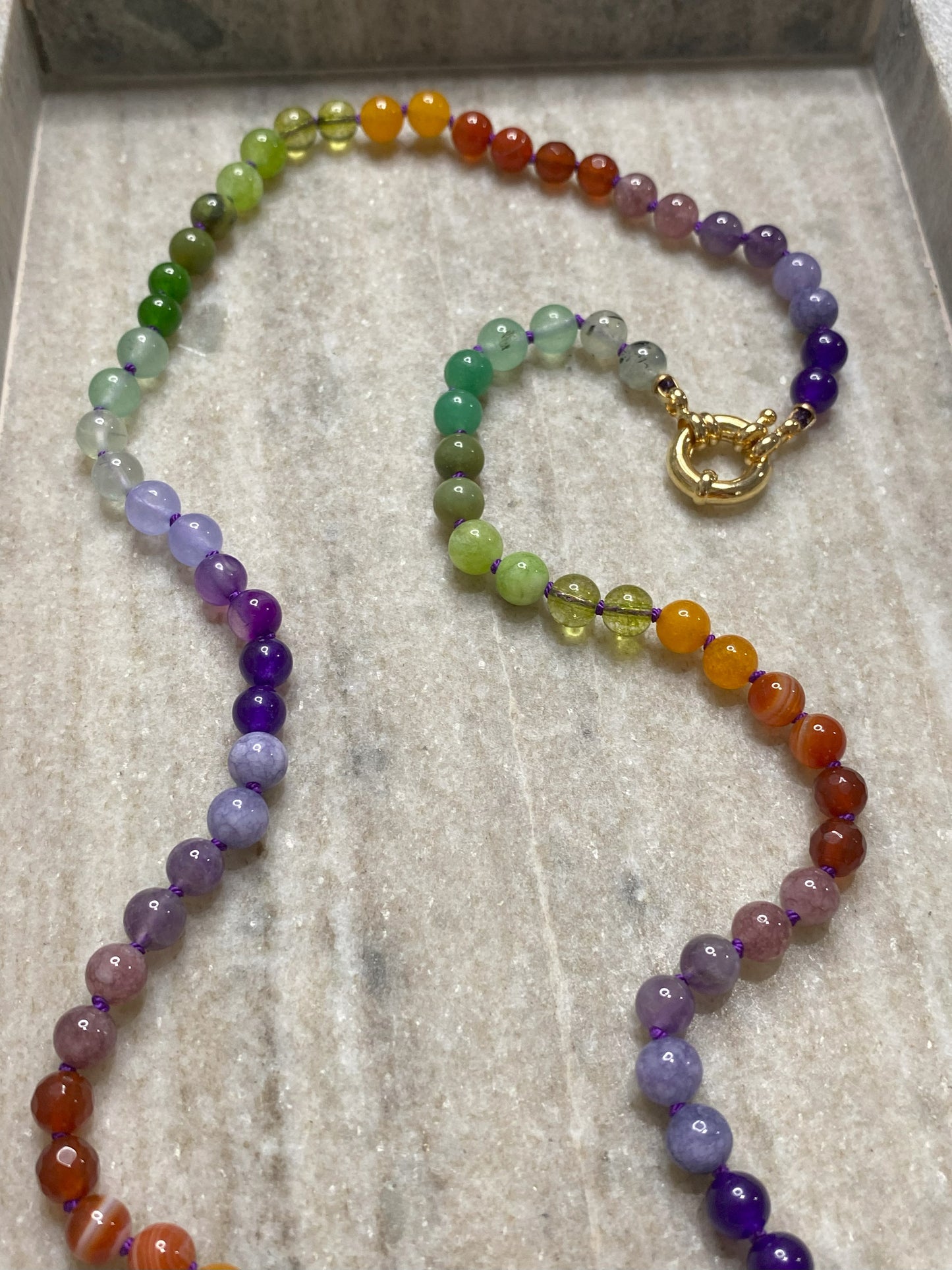 6mm Villainous Ombre Necklace