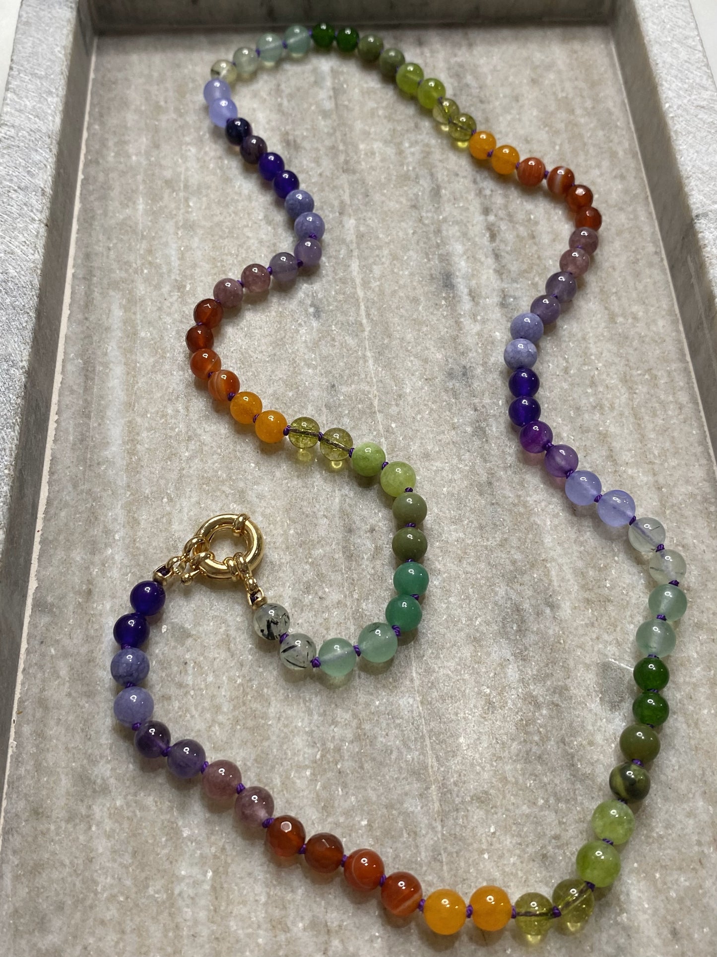 6mm Villainous Ombre Necklace