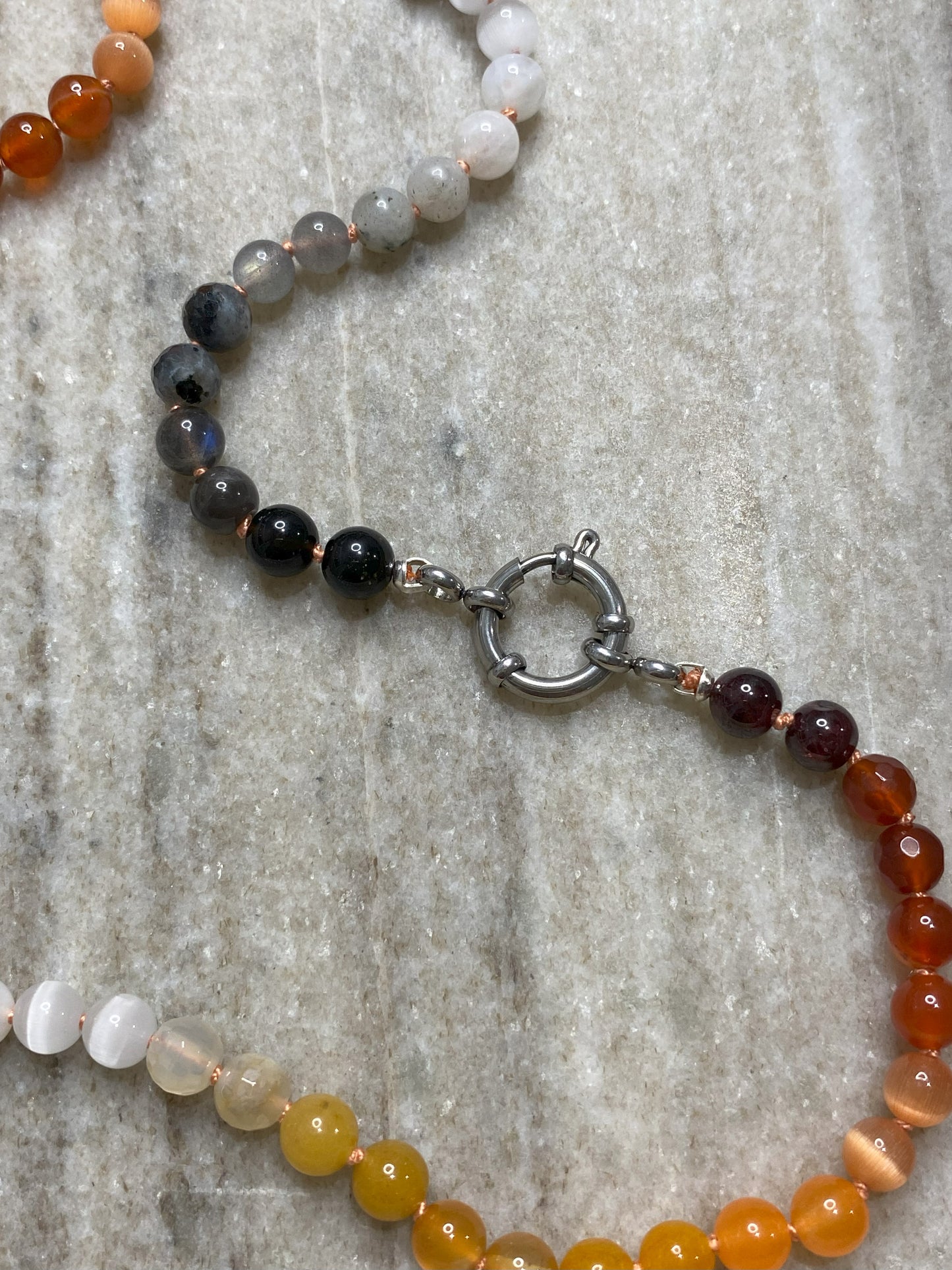 6mm Autumn Ombre Necklace 3.0