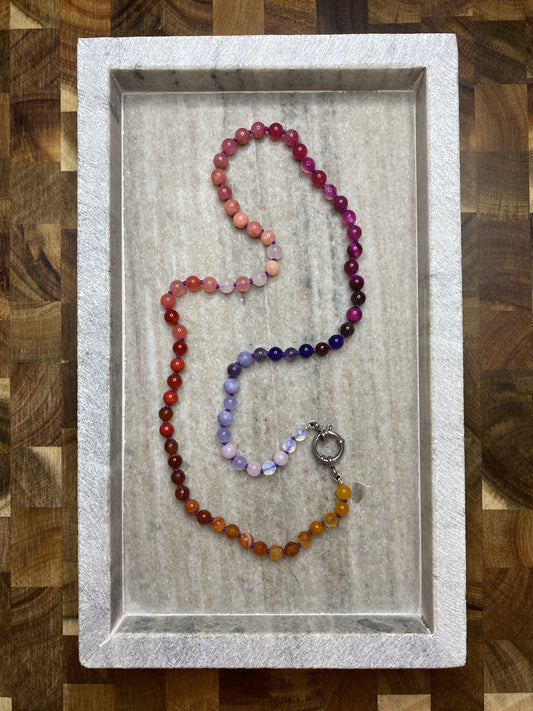 6mm Passion Ombre Necklace
