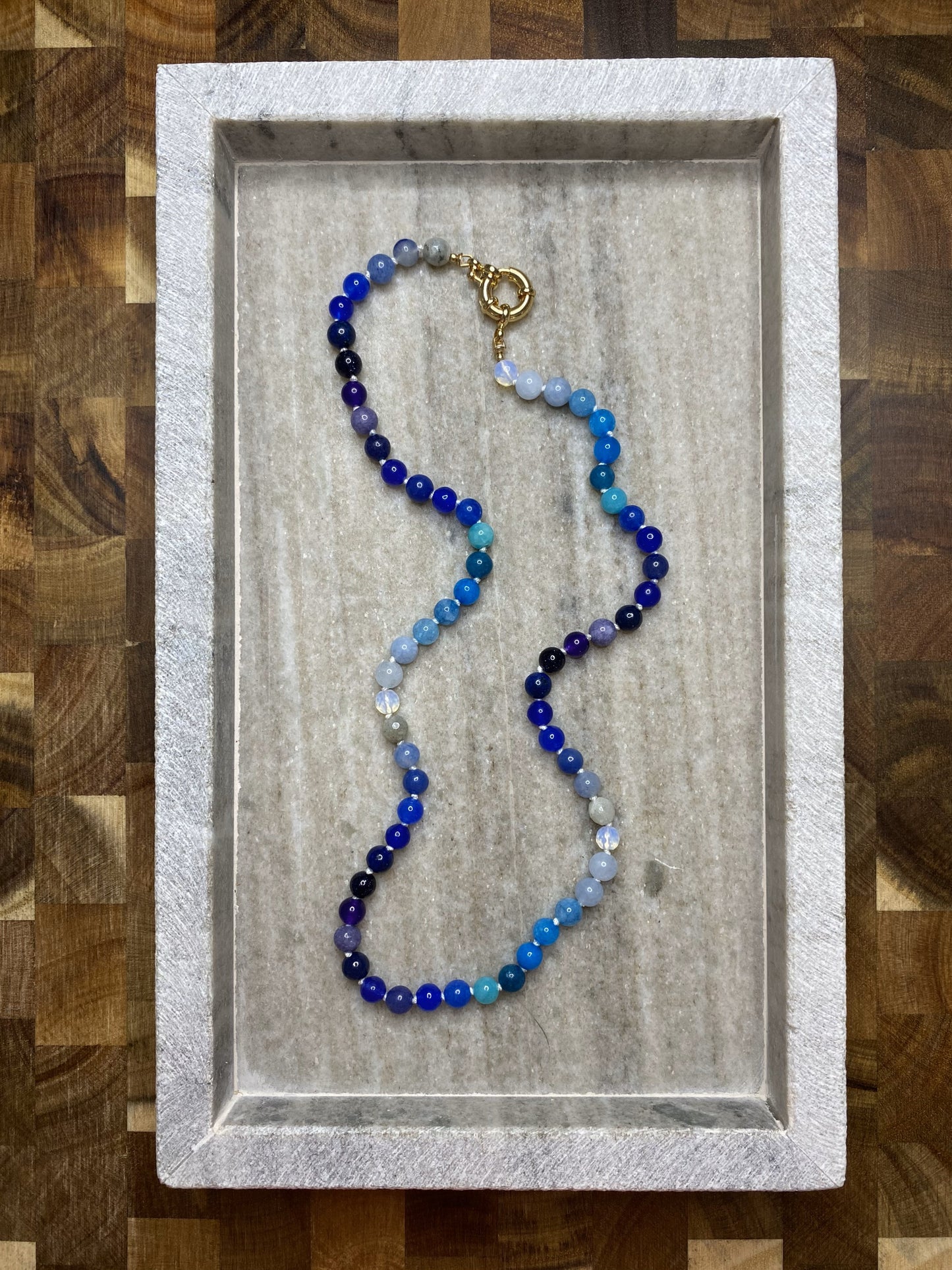 6mm Pacific Ombre Necklace