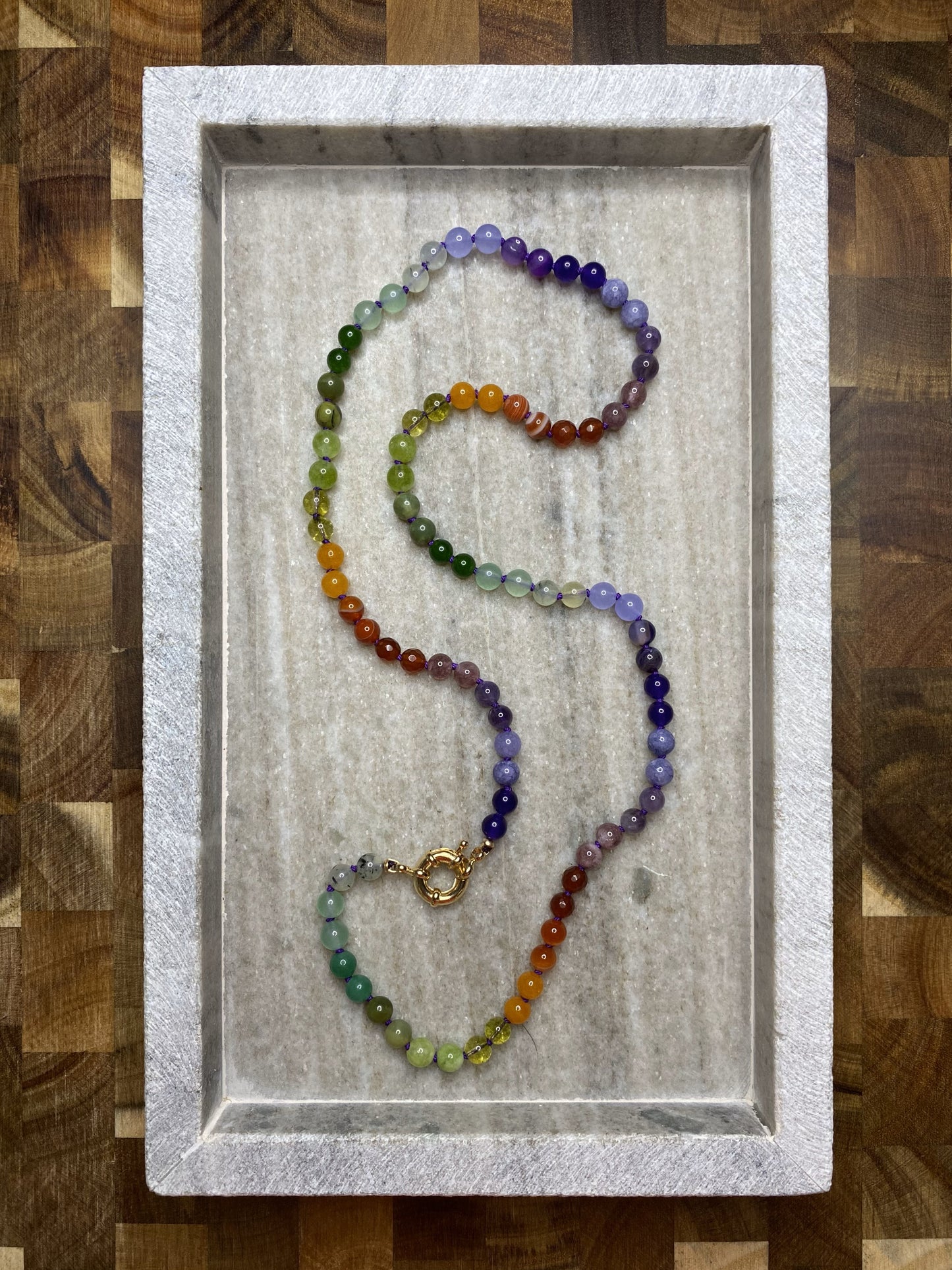 6mm Villainous Ombre Necklace