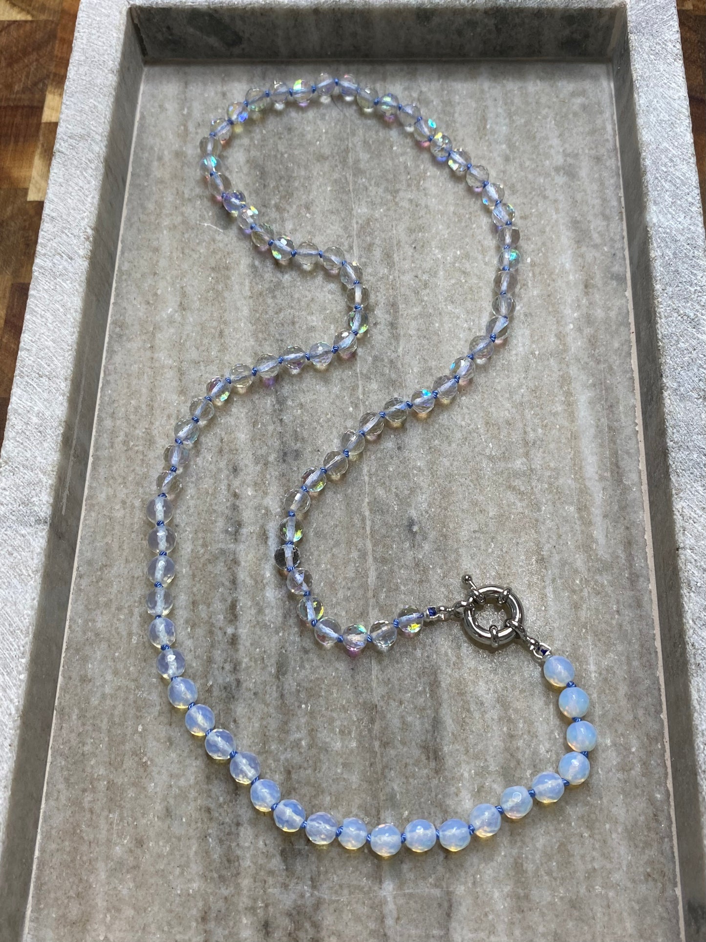 6mm Falling Snow Necklace