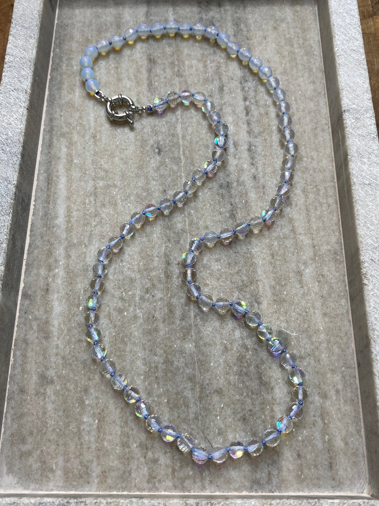 6mm Falling Snow Necklace