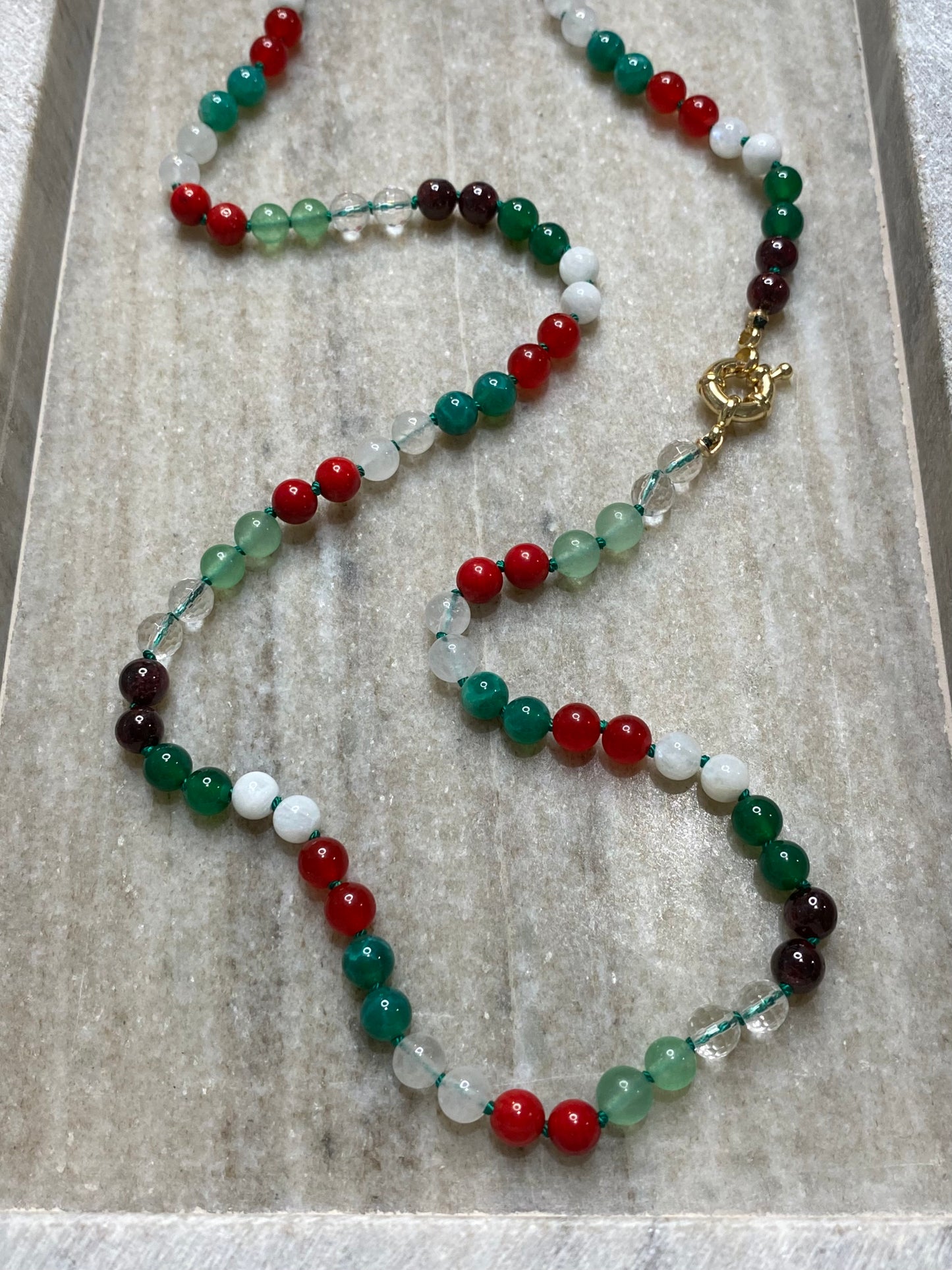 6mm The Holly and The Ivy Necklace