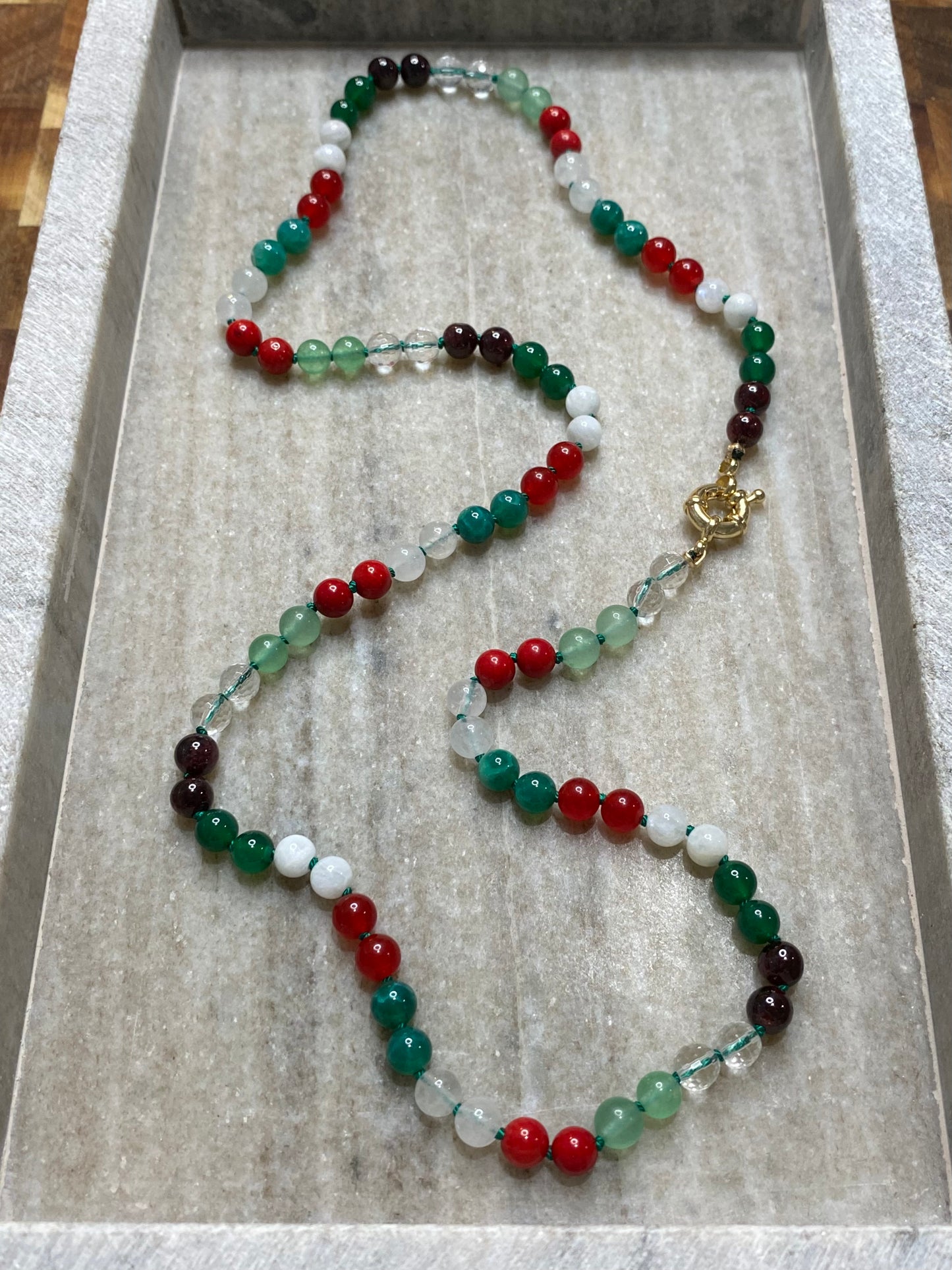 6mm The Holly and The Ivy Necklace
